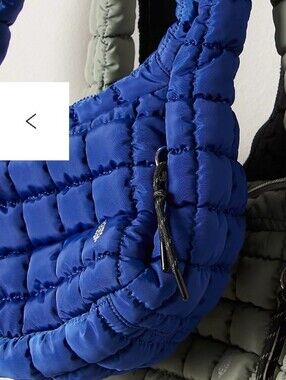 Free People FP Movement Quilted Baby Carryall Sling Bag | Athletic Blue Sold Out